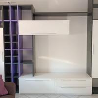 Parete attrezzata salotto