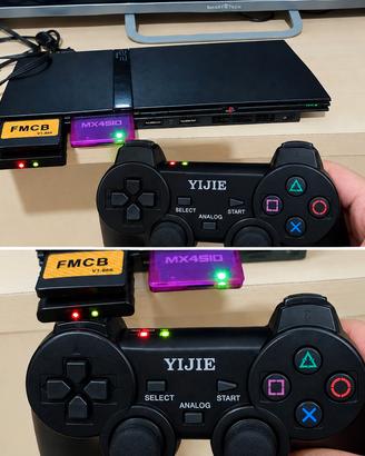 Controller Wireless PS2 YIJIE + Ricevitore 