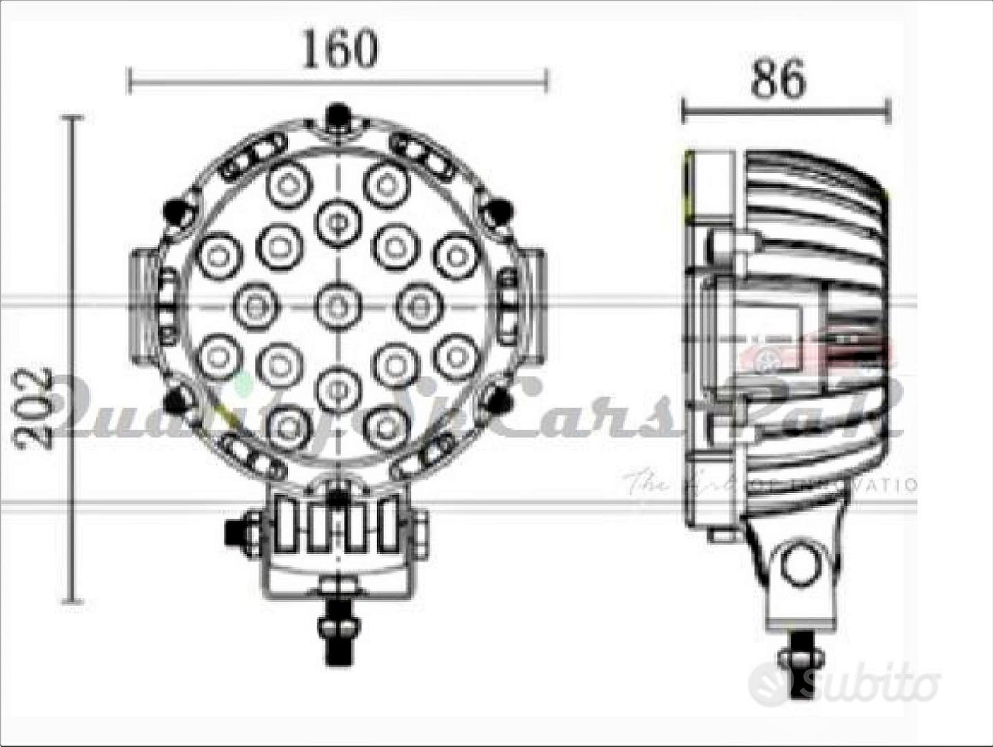 Subito - RT ITALIA CARS - Fari FULL LED supplementari per Toyota Fuoristrada  - Accessori Auto In vendita a Bari