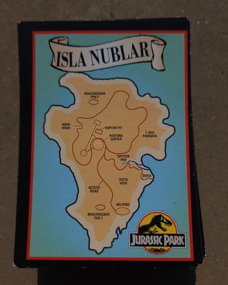 FIGURINE CARTONATE EUROFLASH JURASSIC PARK 1993