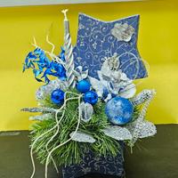 Centrotavola natalizio in scatola