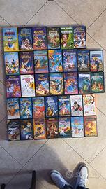 34 videocassette Disney originali