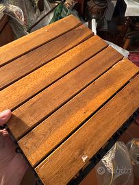 Mattonelle per esterno in legno marino pavimento