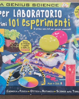 super laboratorio dei primi 101 esperimenti 