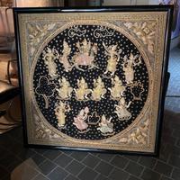 Arazzo Thailandia con cornice nera