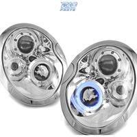 FARI PER MINI COOPER 01-04 OCCHI ANGEL CROMATI