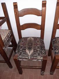 sedie in legno