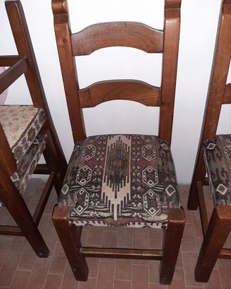 sedie in legno