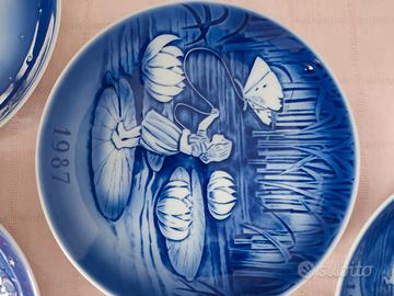 piatti Desirée Denmark (old copenhagen blue) - Collezionismo In