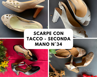 Scarpe con tacco deals numero 34