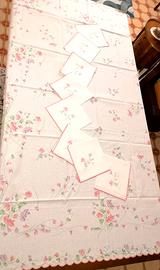 Tovaglia rettangolare VALLESUSA cotone 8 Coperti 