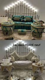 Salotti marocchini da matrimonio con accessori