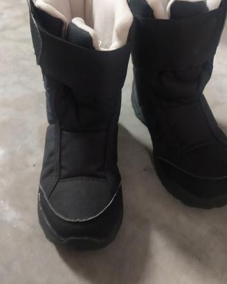 Doposci trekking bambino strap neri 32