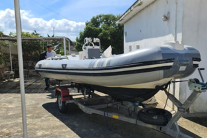 GOMMONE 40CV 5.50 metri CARRELLO OMOLOGATO