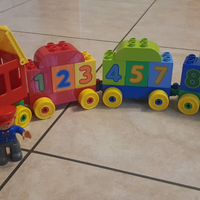 Lego treno, trattore, fattoria completa , aereo