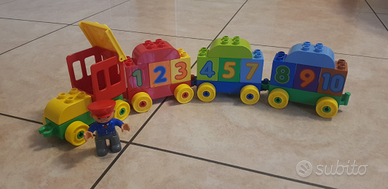 Lego treno, trattore, fattoria completa , aereo