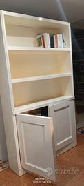 Libreria/armadio bianco