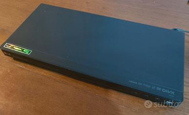 Lettore DVD LG, ingresso RCA, ottico e display 