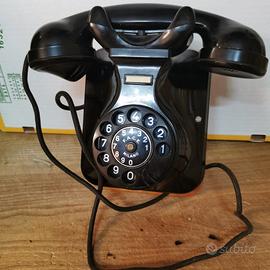 Telefono bachelite nero F.A.C.E. da parete