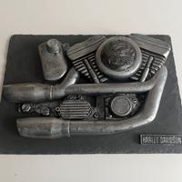 Harley Davidson Memorabilia ardesia motore quadro