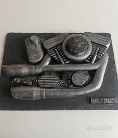 Harley Davidson Memorabilia ardesia motore quadro