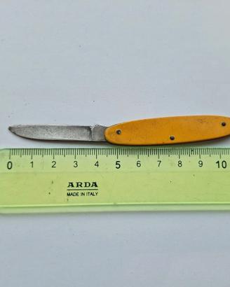 coltellino pieghevole solo lama originale anni '70