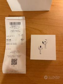 Apple Airpods 4 con cancellazione del rumore