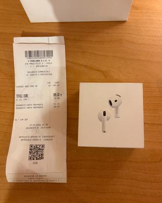 Apple Airpods 4 con cancellazione del rumore