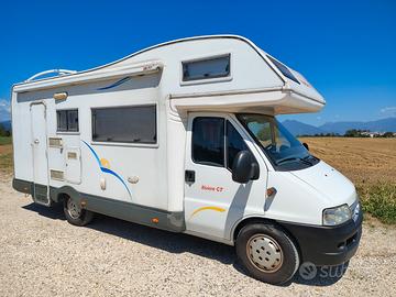 Camper mansardato c.i. riviera gt 7 posti