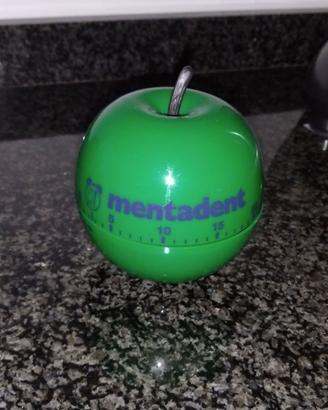Timer da cucina, gadget della Mentadent [vintage]