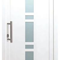 Porta ingresso 110 cm x 210 cm  bianca sinistra