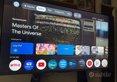 HAIER - Smart TV QLED UHD 4K 55" H55080FUX