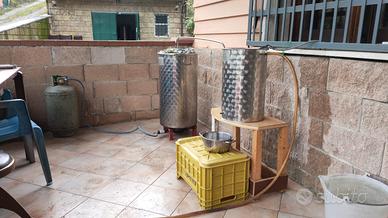 Distillatore Inox 18/10 da 100 litri