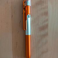 Penna a sfera pieghevole multifunzione 4 in 1