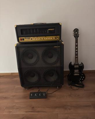 Amplificatore Valvolare Stinger + chitarra