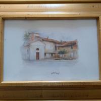 acquarello su carta Roberto Sebastianelli