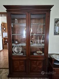 Cristalliera in ciliegio