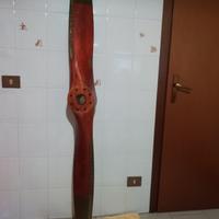 Elica di aereoplano in legno anni '30' 40