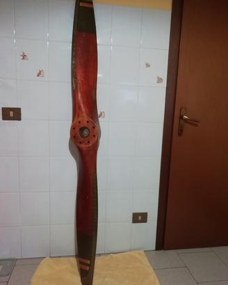 Elica di aereoplano in legno anni '30' 40
