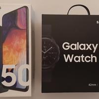 Samsung Galaxy A50 128 + Samsung galaxy whatc 42mm