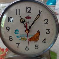 Orologio gallina vintage