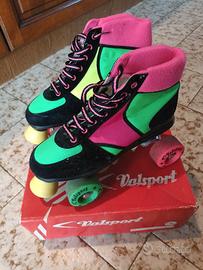 Pattini a rotelle Valsport anni 80 con scatola 