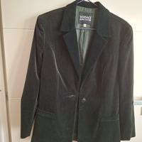 giacca Versace couture 42 velluto spigato