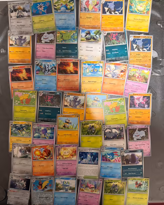 Lotto 450 carte pokemon