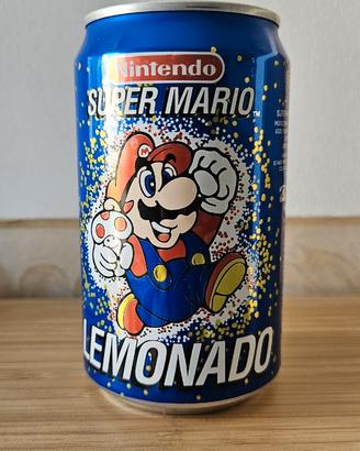 Lattina vintage Nintendo Super Mario Lemonado 330m