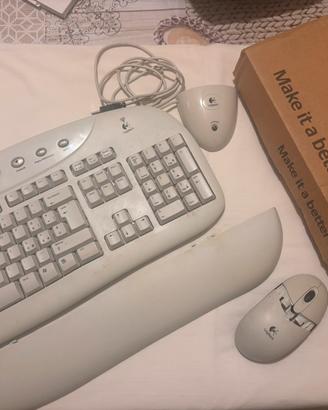 Kit completo Tastiera + mouse Logitech
