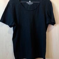 Maglietta t-shirt uomo Clockhouse C&A nera S