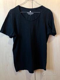 Maglietta t-shirt uomo Clockhouse C&A nera S