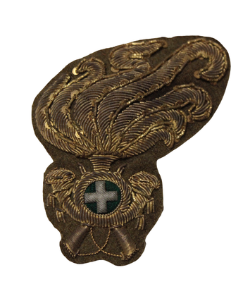 Fregio coloniale Bersaglieri REI WW2