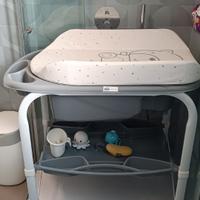 Fasciatoio Cam CAMBIO pieghevole con bagnetto